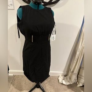 Calvin Klein suit dress with cold detail